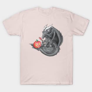 Pink Pumpkin Gargoyle T-Shirt